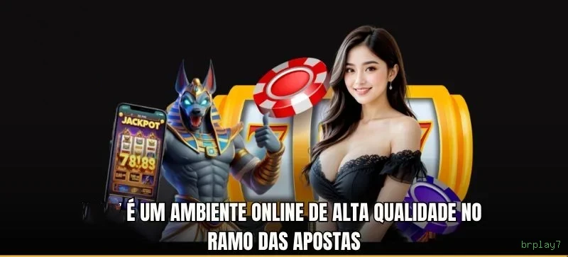 Imagem promocional da brplay7 mostrando a plataforma e suas vantagens